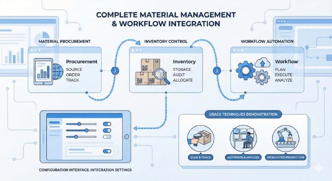 素材管理与工作流整合