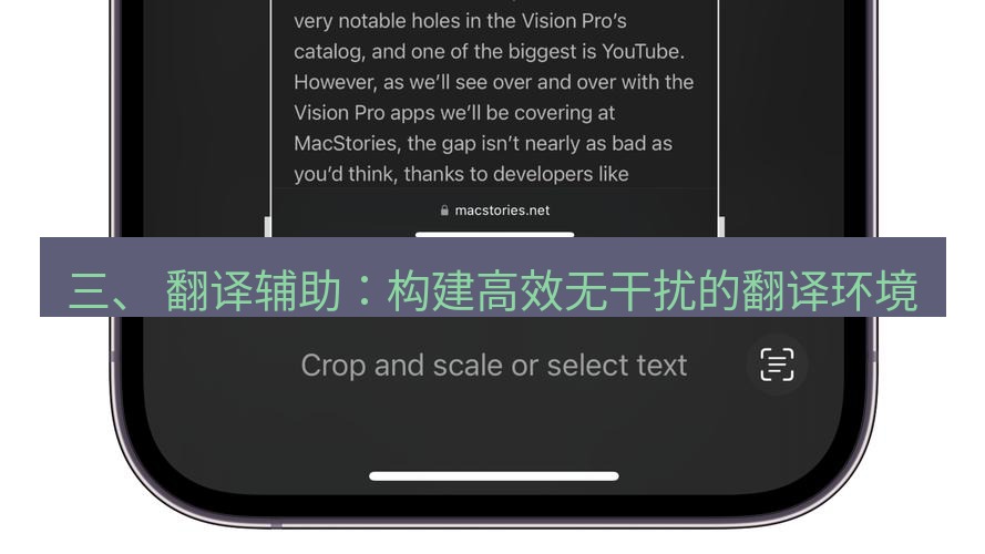 截图工具 三、 翻译辅助：构建高效无干扰的翻译环境