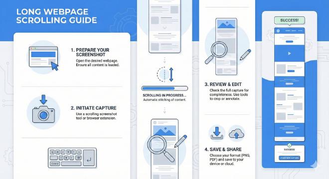长网页滚动截图操作流程