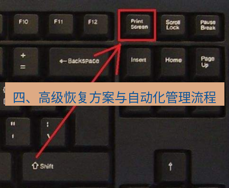截图工具 四、高级恢复方案与自动化管理流程
