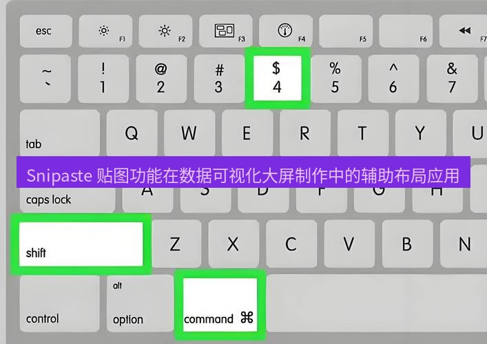 截图工具 Snipaste 贴图功能在数据可视化大屏制作中的辅助布局应用