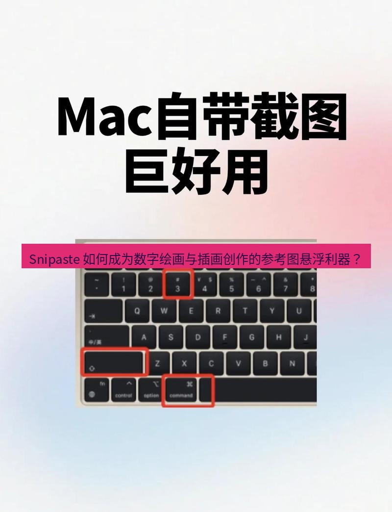 截图工具 Snipaste 如何成为数字绘画与插画创作的参考图悬浮利器？