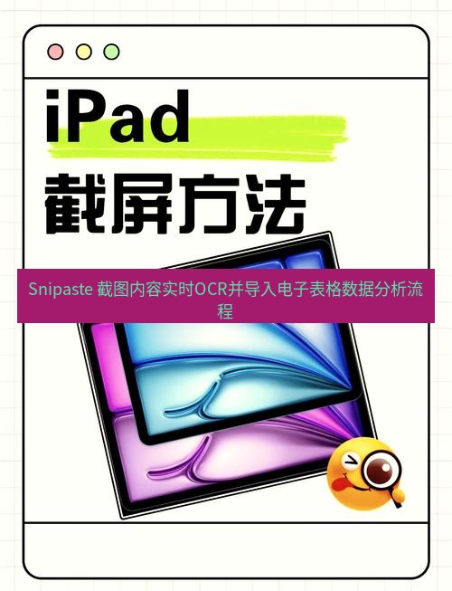 截图工具 Snipaste 截图内容实时OCR并导入电子表格数据分析流程
