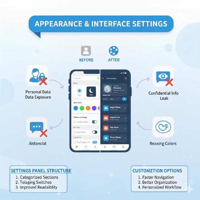 外观与界面设置详解
