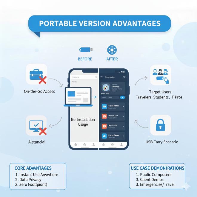 便携版核心优势与适用人群