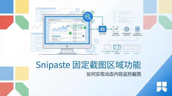 Snipaste 固定截图区域功能