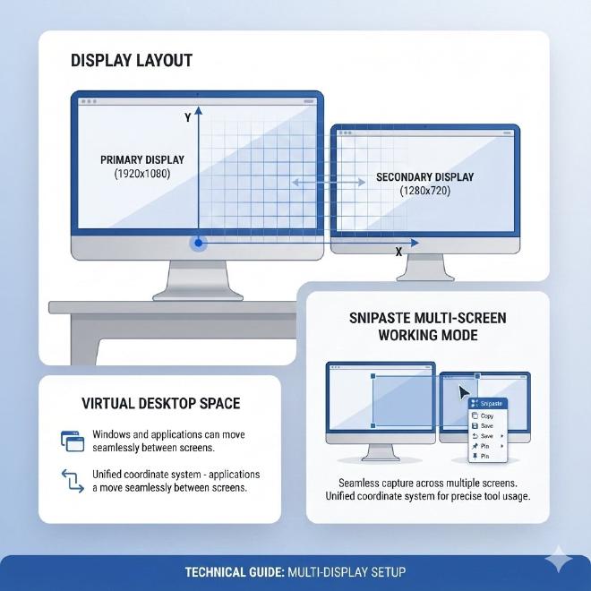 多显示器环境基础认知