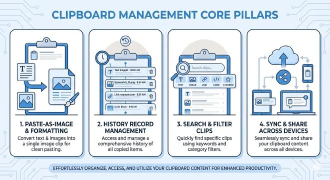 剪贴板管理核心功能与应用