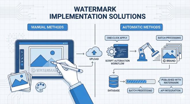 水印添加实现方案