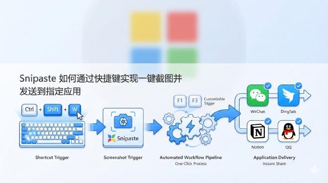 Snipaste 截图工具快捷键自动化