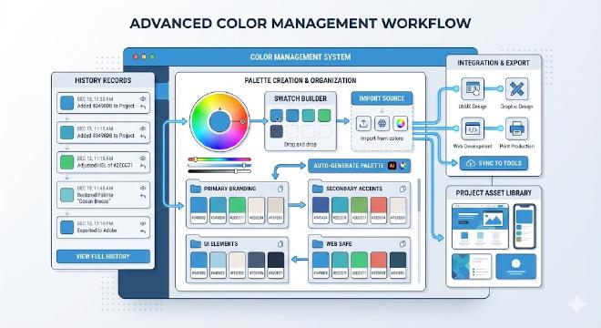 颜色管理工作流