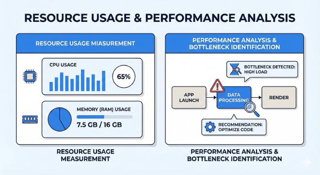 资源占用实测与性能分析