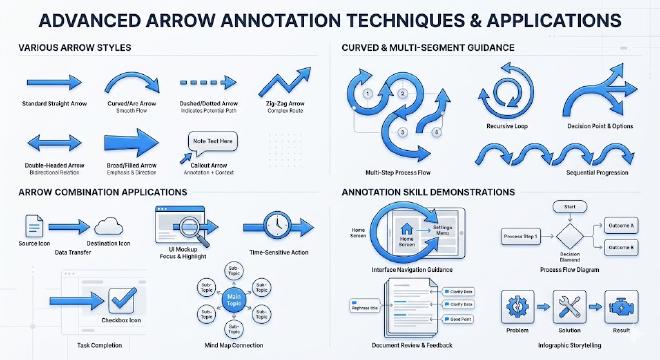 箭头标注艺术与技巧