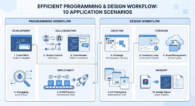 编程与设计工作流应用概览